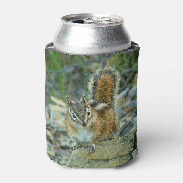 Rafraîchisseur Pour Canette Chipmunk dans le parc national des Glaciers (Can devant)