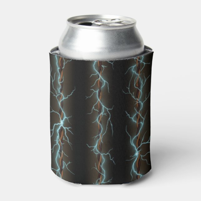 Rafraîchisseur Pour Canette Choc électrique Grunge industriel (Can devant)