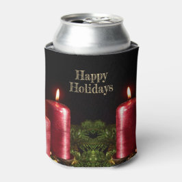 Rafraîchisseur Pour Canette Christmas Celebration Red Candles Winter Holidays
