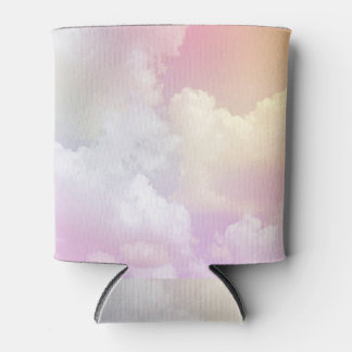 Rafraîchisseur Pour Canette Ciel orange rose doux : Fluffeux