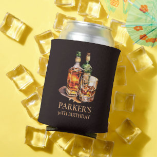 Rafraîchisseur Pour Canette Cigar et Whisky Hommes anniversaire Personnalisé