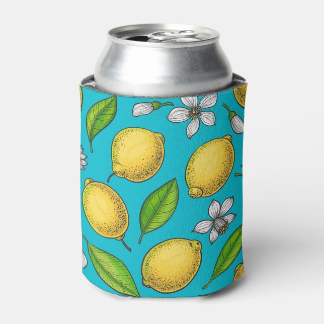 Rafraîchisseur Pour Canette Citron bleu (Can devant)