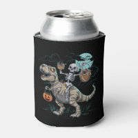 Citrouille d'Halloween T rex de dinosaure montant