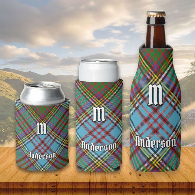 Rafraîchisseur Pour Canette Clan Anderson Tartan Can Cooler (Créateur téléchargé)