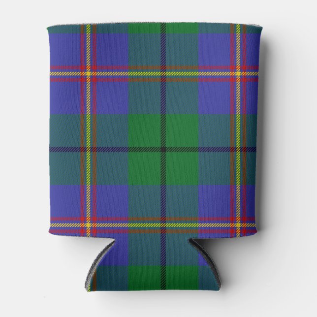 Rafraîchisseur Pour Canette Clan écossais Carmichael Tartan Plaid (Devant)