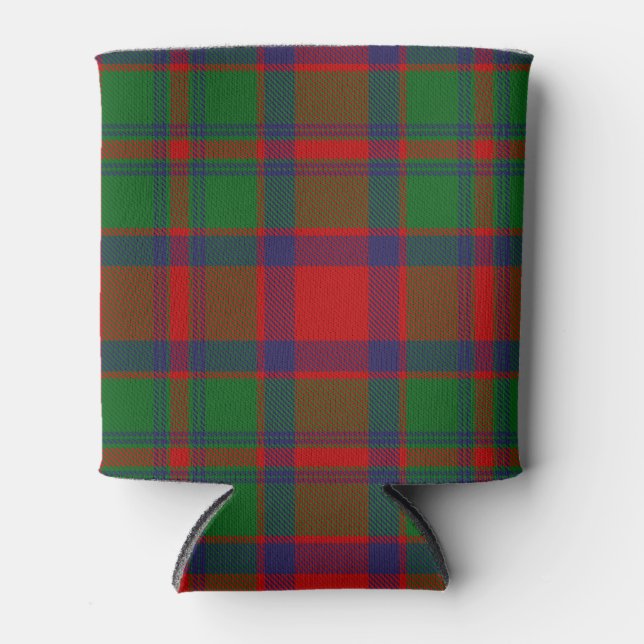 Rafraîchisseur Pour Canette Clan écossais Carrick Tartan Plaid (Devant)