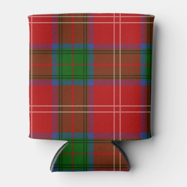 Rafraîchisseur Pour Canette Clan écossais Chisholm Tartan Plaid (Devant)