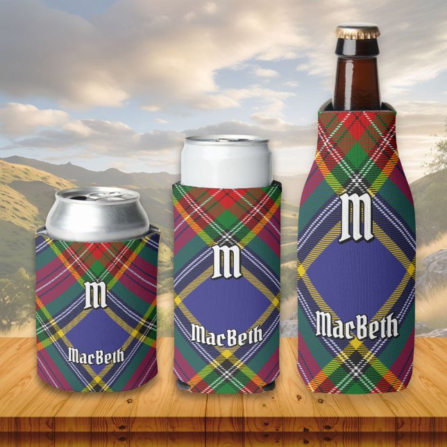 Rafraîchisseur Pour Canette Clan MacBeth Tartan Can Cooler (Créateur téléchargé)