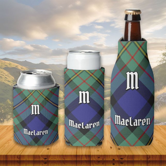 Rafraîchisseur Pour Canette Clan MacLaren Tartan (Créateur téléchargé)