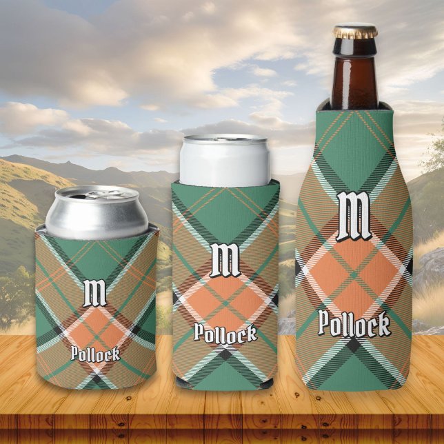 Rafraîchisseur Pour Canette Clan Pollock Tartan Can Cooler (Créateur téléchargé)
