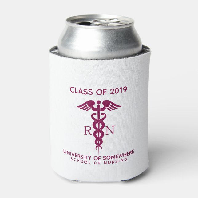 Rafraîchisseur Pour Canette Classe de 20xx Red Caduceus Nurse Symbole Graduati (Can devant)