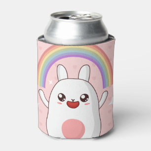 Rafraîchisseur Pour Canette Clipart arc-en-ciel de Kawaii