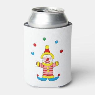Rafraîchisseur Pour Canette clown de cirque mignon