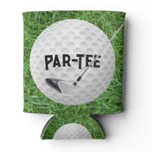 Club de golf avec Ball On Green Grass