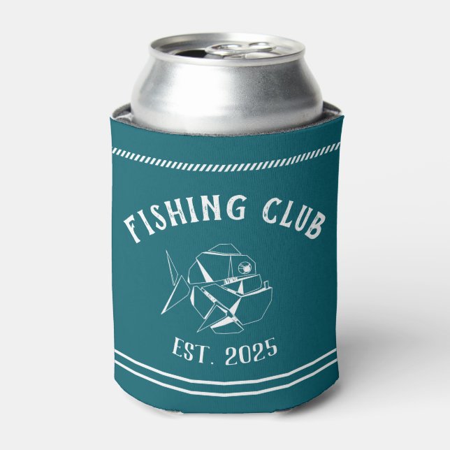Rafraîchisseur Pour Canette Club de pêche personnalisé (Can devant)