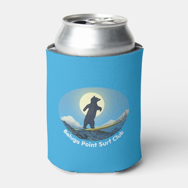Rafraîchisseur Pour Canette Club de Surf Beluga Point (Can devant)