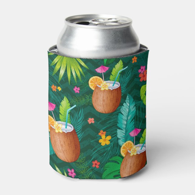 Rafraîchisseur Pour Canette Cocotier tropical (Can devant)