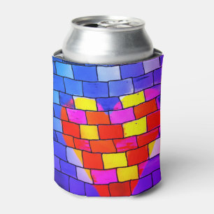 Rafraîchisseur Pour Canette Coeur Art Can Cooler