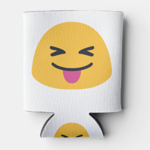 Rafraîchisseur Pour Canette Coincé la langue yeux fermés Emoji