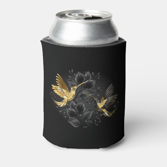 Rafraîchisseur Pour Canette Colibri noir et or (Can Dos)