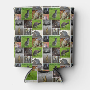 Rafraîchisseur Pour Canette Collage d'images de la faune australienne,