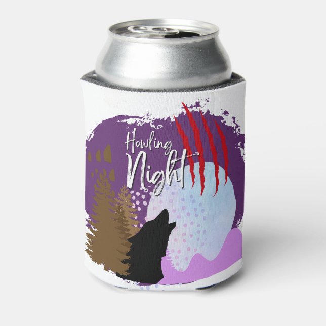 Rafraîchisseur Pour Canette Collection de timbres d'Halloween "Howling Night" (Can Dos)