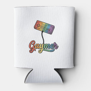 Rafraîchisseur Pour Canette Conception de chemise vectorielle Gaymer Rainbow G
