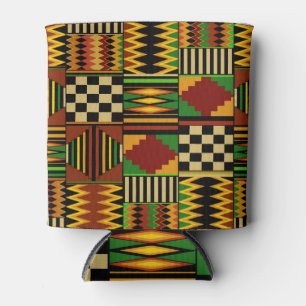 Rafraîchisseur Pour Canette Conception de tissu Kente royal africain