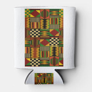 Rafraîchisseur Pour Canette Conception de tissu Royal Kente en Afrique