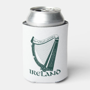 Rafraîchisseur Pour Canette Conception d'harpe de l'Irlande, harpe irlandaise