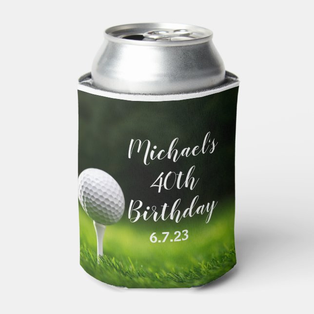 Rafraîchisseur Pour Canette Conception personnalisée du golf (Can devant)