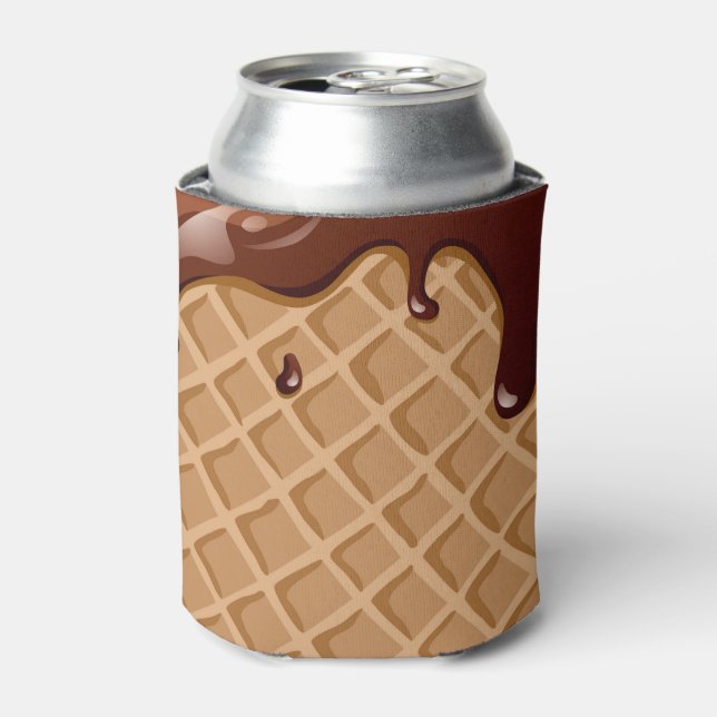 Rafraîchisseur Pour Canette Conne de gaufre fudge (Can devant)