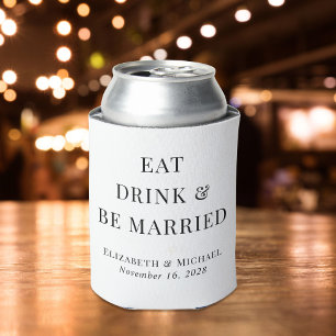 Rafraîchisseur Pour Canette Consommation moderne Boire être marié Mariage