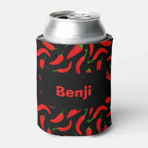 Rafraîchisseur Pour Canette Cool Graphic Print Red Chili poivre