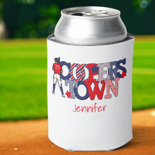 Rafraîchisseur Pour Canette Cooperstown Patriotic Letters Baseball Parent's