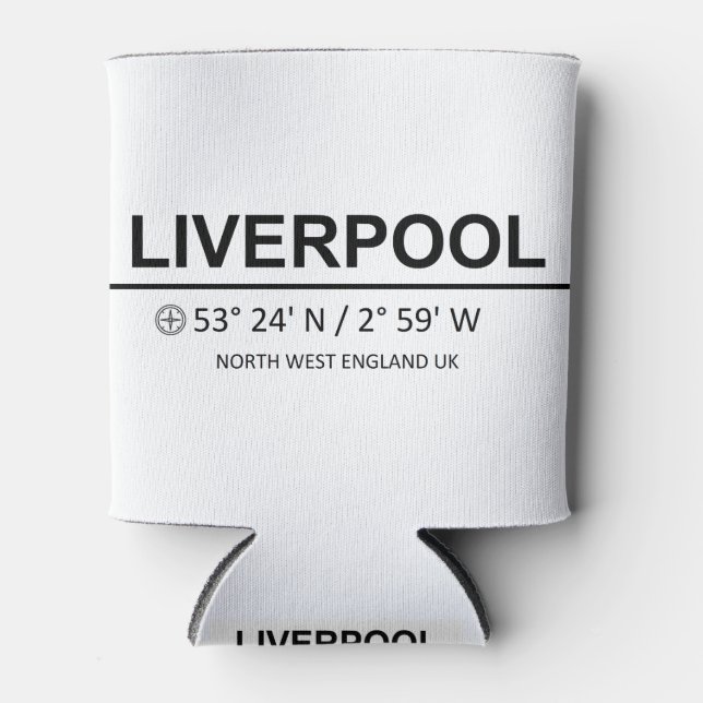 Rafraîchisseur Pour Canette Coordinates Liverpool (Devant)