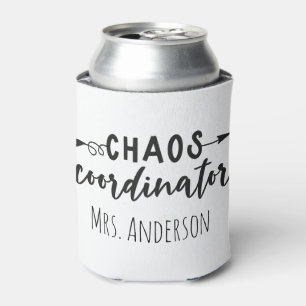 Rafraîchisseur Pour Canette Coordinateur Chaos Bureau Coworker Maman