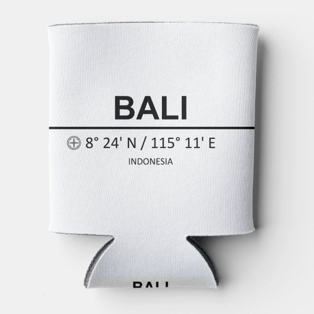 Rafraîchisseur Pour Canette Coordonnées Bali (Devant)