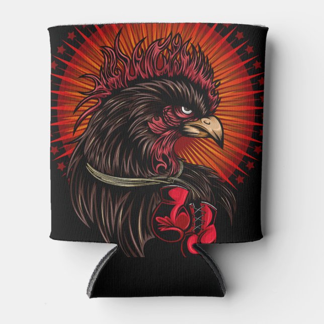 Rafraîchisseur Pour Canette Coq de boîte (Devant)