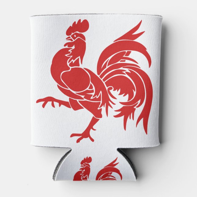 Rafraîchisseur Pour Canette Coq wallon belge (Devant)
