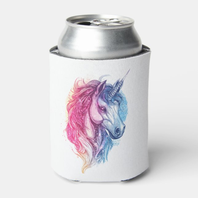 Rafraîchisseur Pour Canette Cosmic Galaxy Unicorn (1) (Can devant)