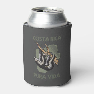 Rafraîchisseur Pour Canette Costa Rica Sloth Souvenir