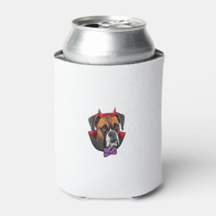 Rafraîchisseur Pour Canette Costume d'Halloween Chien Boxer Vampire