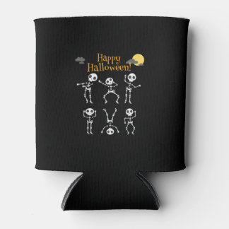 Rafraîchisseur Pour Canette Costume d'Halloween Joyeux Skeleton effrayant Dans