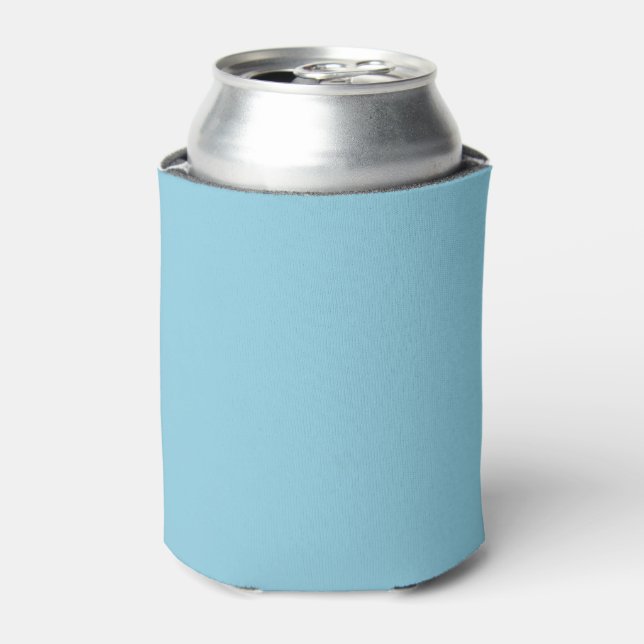 Rafraîchisseur Pour Canette Couleur solide clair d'hiver bleu (Can devant)