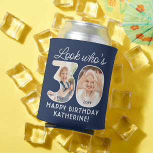 Rafraîchisseur Pour Canette Couleurs DIY • Regarde qui a 30 ans Fête d'anniver