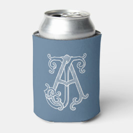 Rafraîchisseur Pour Canette COULEURS ÉDITABLES AJ Monogram JA Monogram Cosy