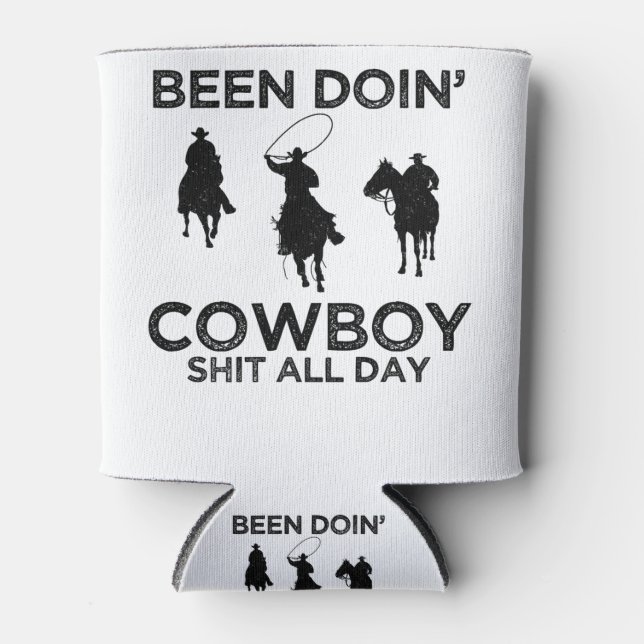 Rafraîchisseur Pour Canette cowboy (Devant)