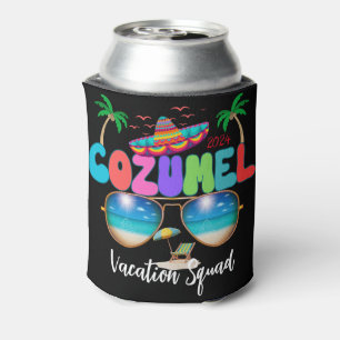 Rafraîchisseur Pour Canette Cozumel Vacation Squad Soleil, sable et souvenirs