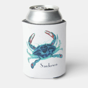 Rafraîchisseur Pour Canette Crabe bleu marine Turquoise Turquoise Aqua
